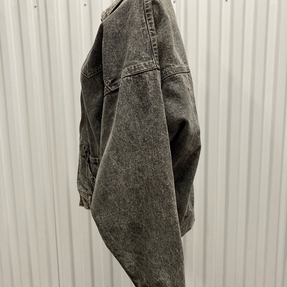 Tramare Gray Denim Jacket size large. - Picture 2 of 5